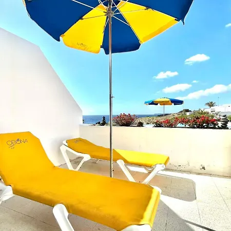 Apartman Nudist With Two Bedrooms, Sea And Pool Views In Lanzarote