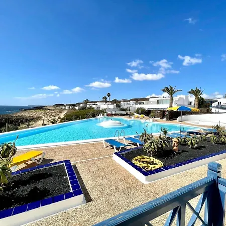 Apartment Nudist With Two Bedrooms, Sea And Pool Views In Lanzarote *