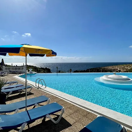 Nudist With Two Bedrooms, Sea And Pool Views In Lanzarote