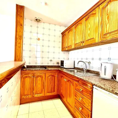 Nudist With Two Bedrooms, Sea And Pool Views In Lanzarote Apartment Charco del Palo