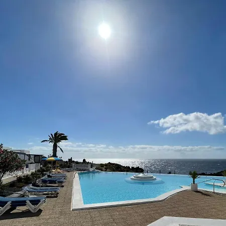 Nudist With Two Bedrooms, Sea And Pool Views In Lanzarote Apartment Charco del Palo