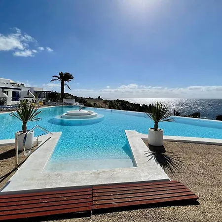 Nudist With Two Bedrooms, Sea And Pool Views In Lanzarote * Charco del Palo