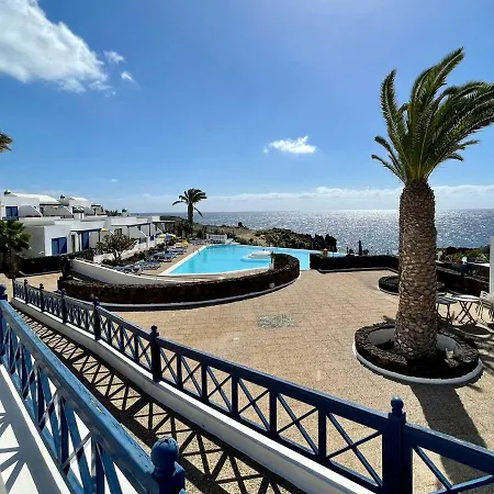 Nudist With Two Bedrooms, Sea And Pool Views In Lanzarote Apartment